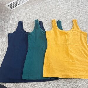 Maurices Women's Tank Tops - Navy, green, Yellow